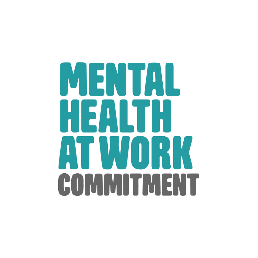 Mental Health at Work Commitment Logo | Hable Sign Mental Health Commitment 