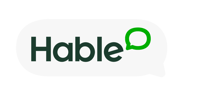 Hable Logo in White Bubble | Experts in AI Adoption Hable Logo in White Bubble | Experts in AI Adoption
