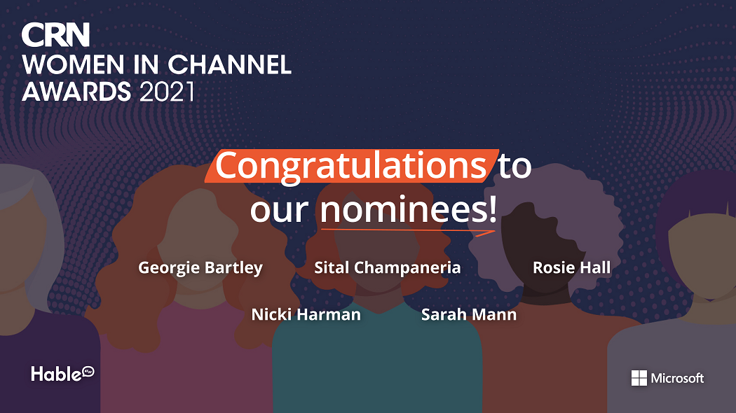 Five women from Hable nominated for CRN Women in Channel Awards 2021