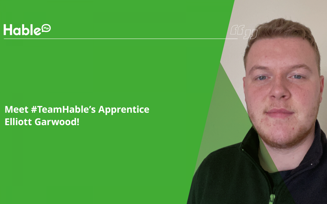 Meet Elliott Garwood, our first ever Apprentice